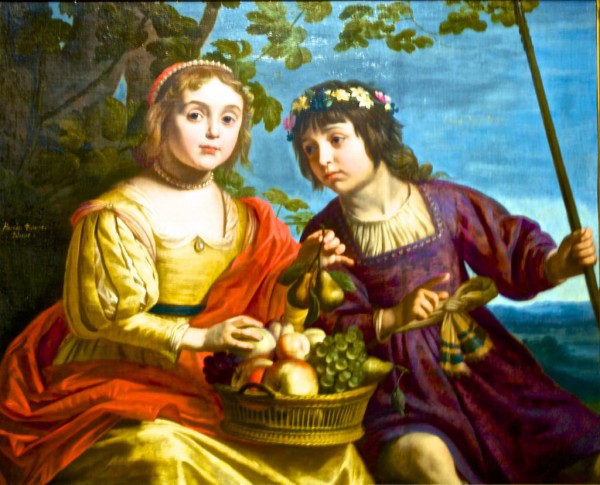 Double portrait of Henriette by Gerrit van Honthorst